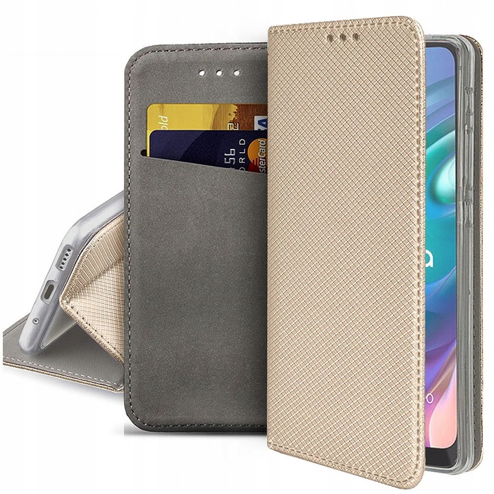Schutzhülle Für Nokia 6 Smart Magnet Book Case, Geschlossen, Gold