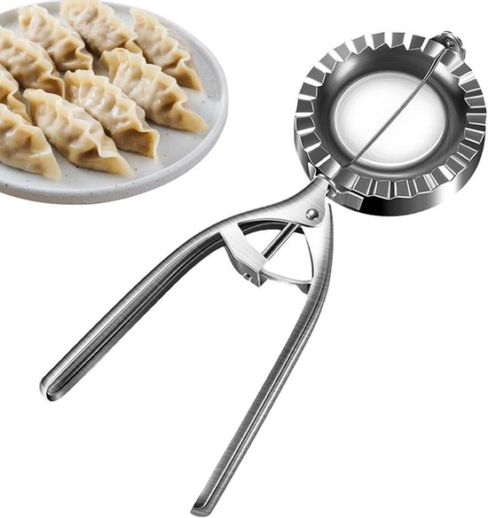 Teigformer – Knödelformer – Snacks Zubereiten – Edelstahl – 36 X 9 Cm – Silberfarben