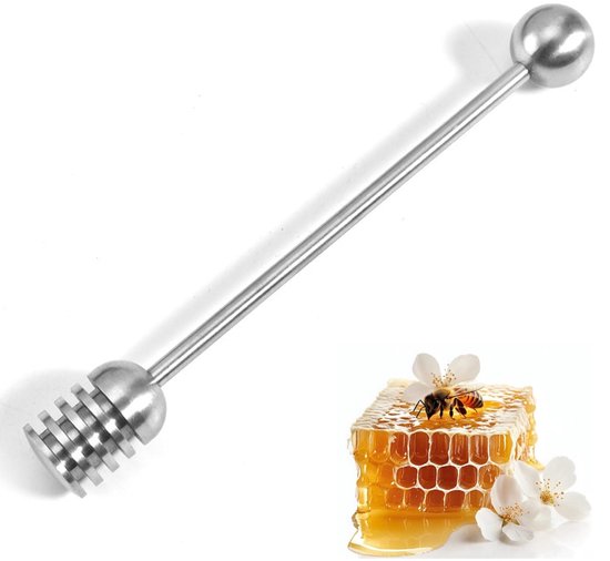 Honiglöffel Honiglöffel Aus Edelstahl 2 X 16 Cm Edelstahl Langlebig & Hygienisch Für Honig, Sirup, Soßen Und Sirupe Spülmaschinenfest Silber