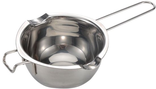 400 Ml Dampfgarer Aus Edelstahl Silberner Metall Schmelztopf Hocheffizienter Dampfgarer Küchenaccessoire
