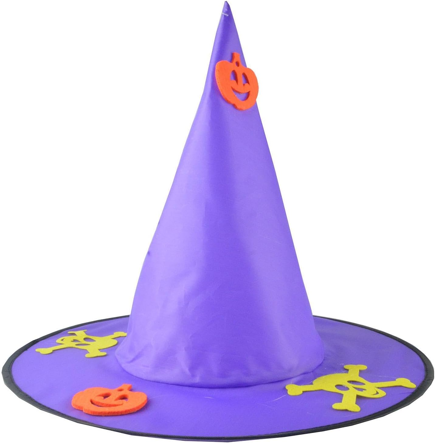 3-teiliges Hexenhut-dekorationsset Mit 8 Leuchtmodi Und Led-beleuchtung Halloween-hexenhut-dekoration Mit Beleuchtung Für Veranda, Baum, Garten, Hof, Terrasse, Haus, Balkon