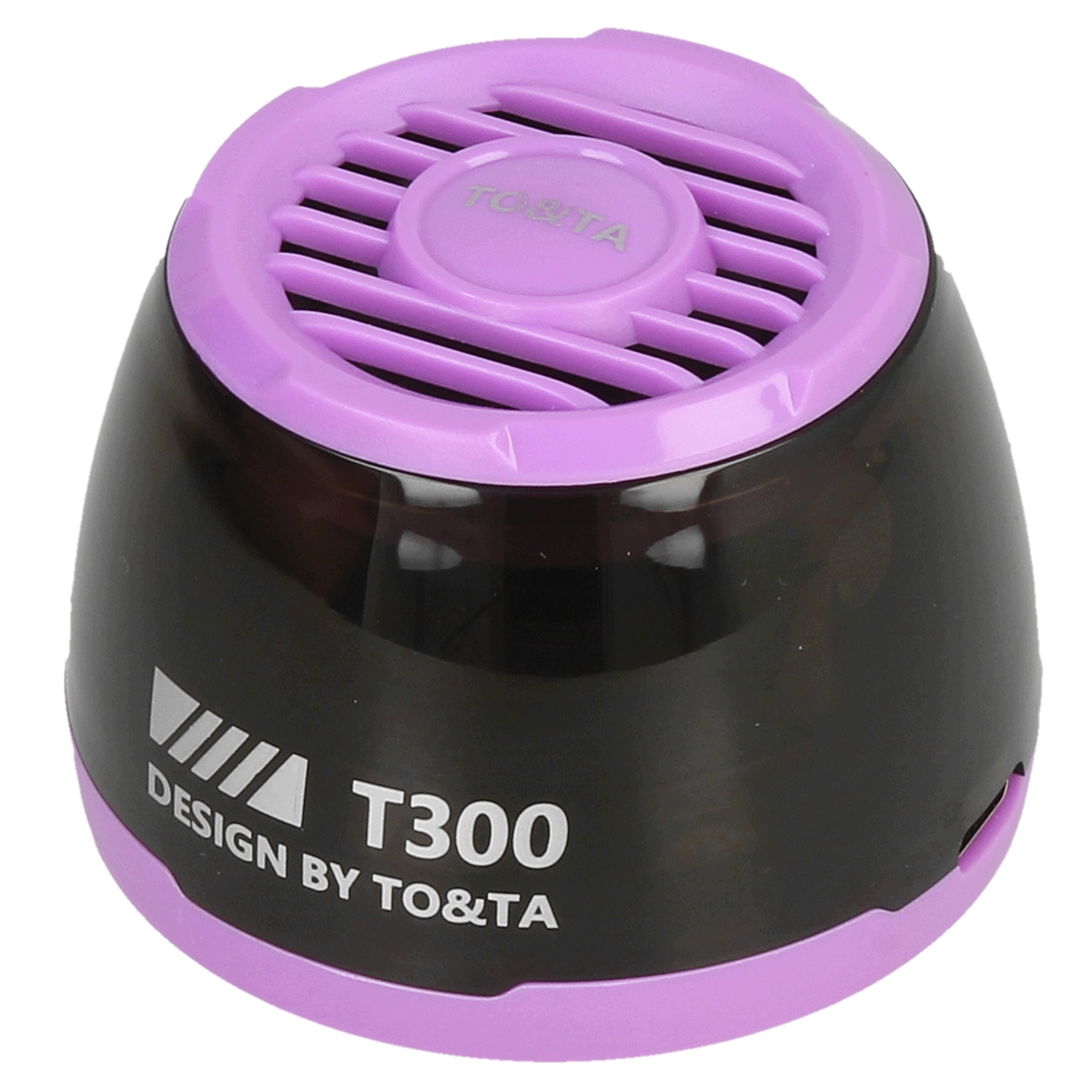 [pacza] Kabelloser Bluetooth-lautsprecher Mp3 Microsd Led Magnetisch Lila N65f