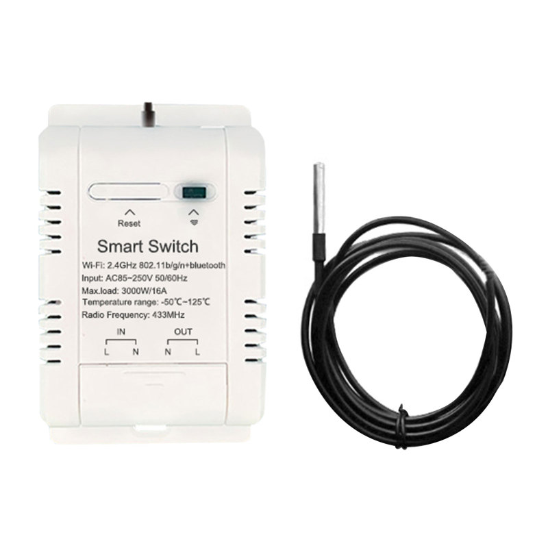 Tuya Wifi Mobile Anwendung Für Intelligente Schutzschalter Mit Echtzeit-temperaturmessung Und Stromverbrauchsstatistik (tag/monat/jahr).