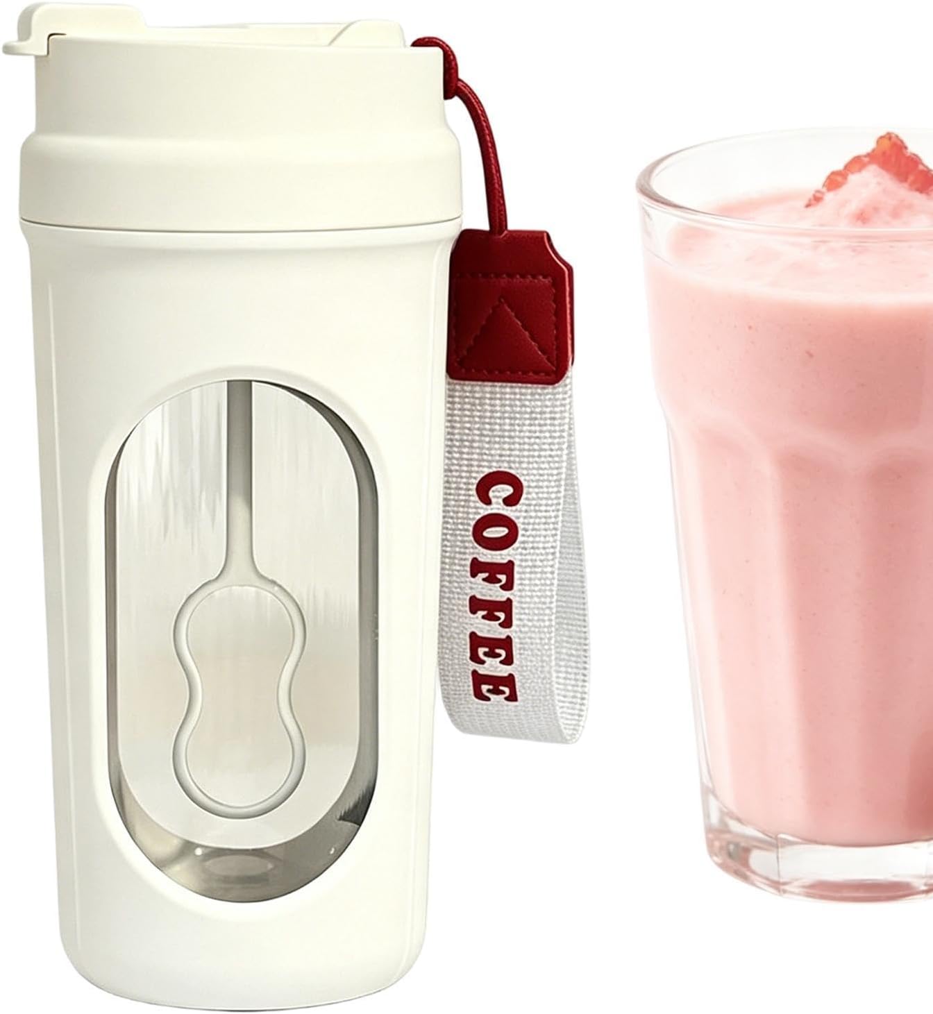 Multifunktionaler Elektrischer Milchshaker Mit Selbstumrührfunktion Shakerbecher Für Kaffee Und Milchpulver, Geeignet Für Zuhause, Fitnessstudio, Pendeln, Studentenwohnheime, Picknicks