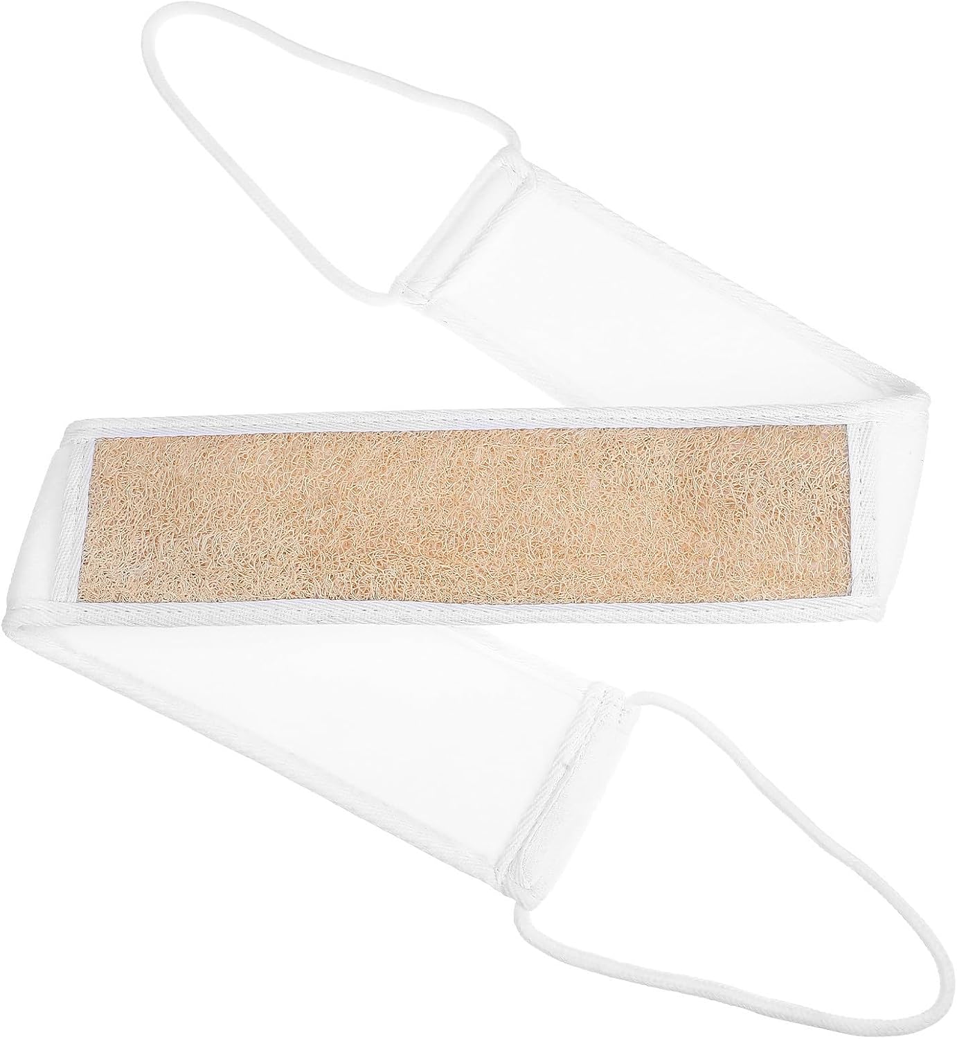 Set Mit 2 Peeling-rückenpads Aus Naturstoff, Angenehm In Der Hand Und Leicht Aufzuhängen, Badezimmeraccessoires Für Damen Und Herren
