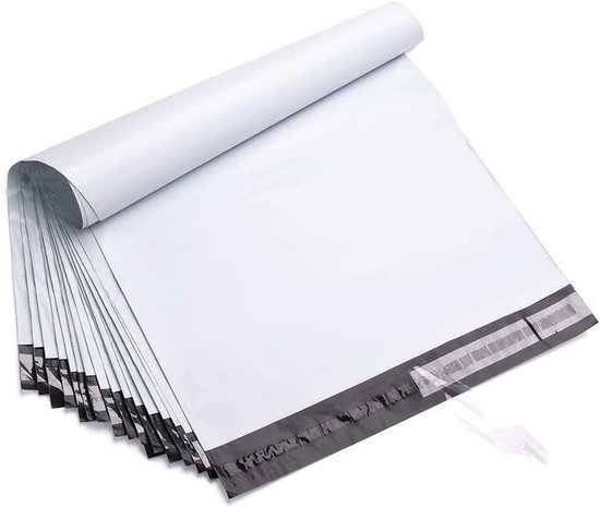 100 Versandbeutel Kleiderversandbeutel Wasserdichte, Selbstklebende Umschläge Versandbeutel Plastikverpackungsbeutel Mit Selbstklebendem Verschlu