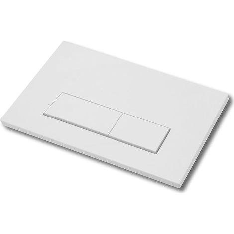 Spülknopfplatte, Zubehör Für Wc-spülkästen, Kompatibel Mit Geberit Sigma01, 20, 30 Up300 Und Up320, Zweimengenspülung (weiß)
