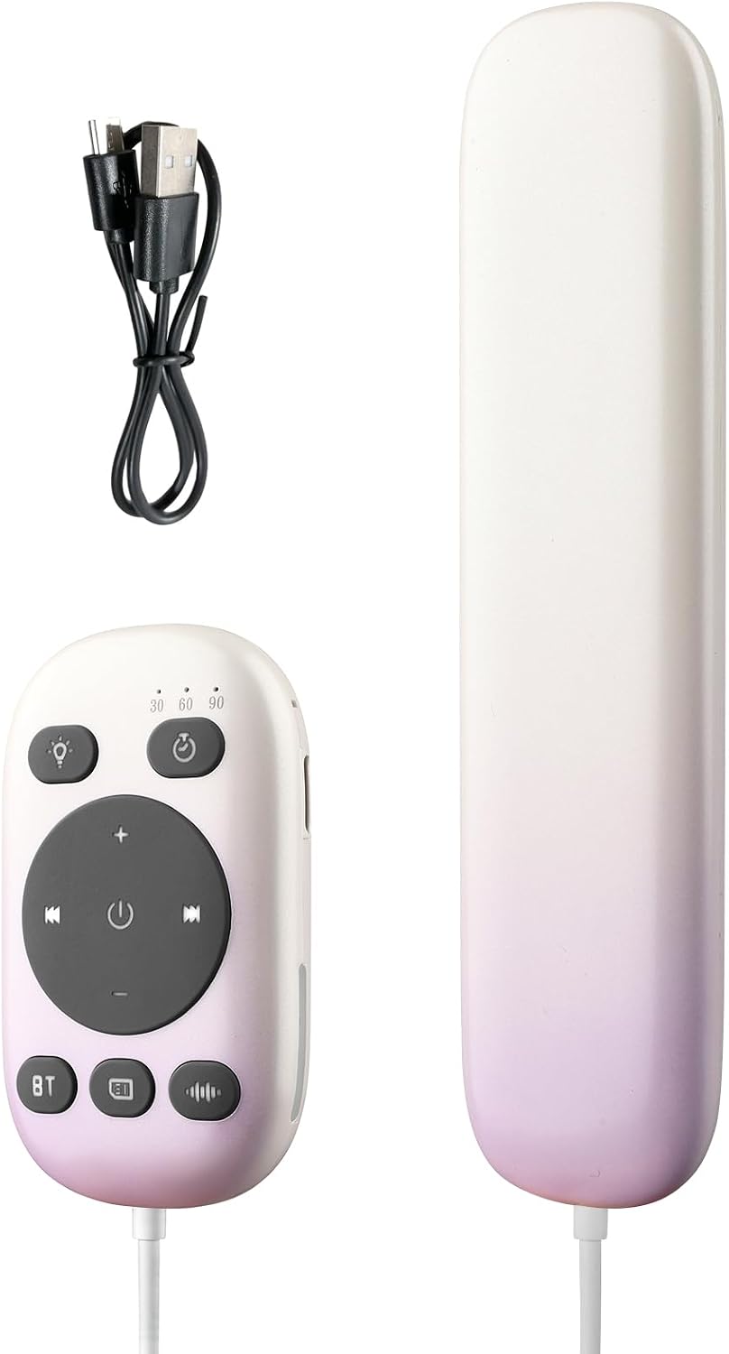 Bluetooth-knochenschall-lautsprecherkissen, 3 Modi Schlaf-lautsprecher Mit Integriertem Weißen Rauschen, Fernbedienung Und Timer-funktion, Für Erwachsene/seitenschläfer/büro
