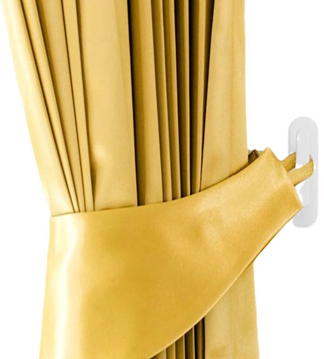 8-teiliges Set – Haken – Hängehaken – Schlüsselhaken – Kleiderhaken – Handtuchhaken – Gardinenkordelhalter – Selbstklebend – Für Bad, Wohnzimmer, Küche – Kunststoff – Weiß – 6,9 X 2 Cm