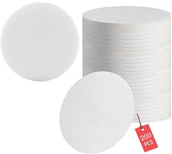 Dailygoods - 200 Stück Ungebleichtes Kaffeefilterpapier Für Espresso (58,5 Mm)