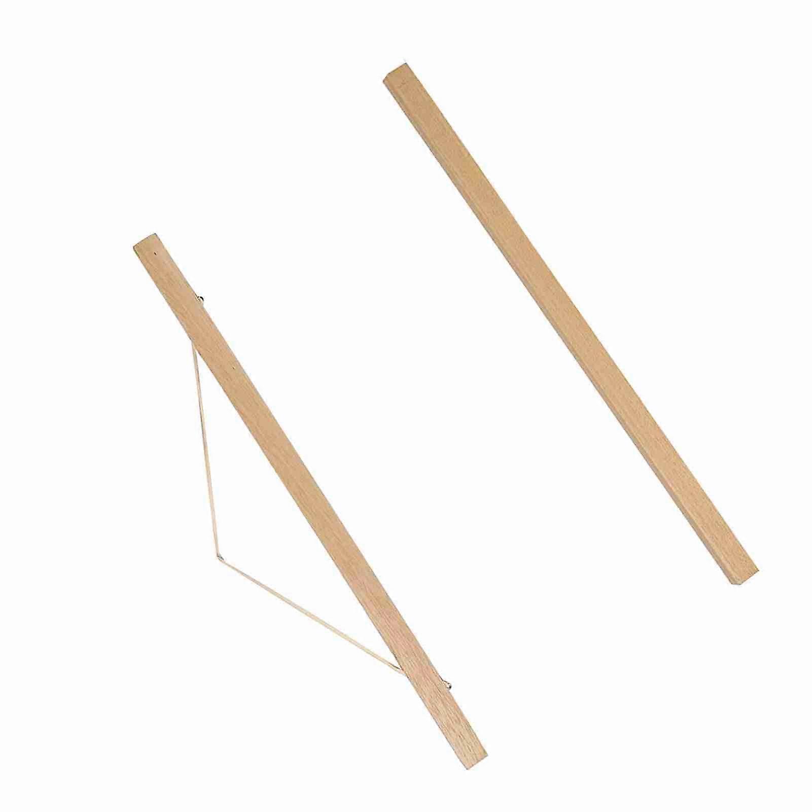 Moderner Magnetischer Bilderrahmenaufhänger Aus Sägemehl, Weißes Holz, 40 Cm