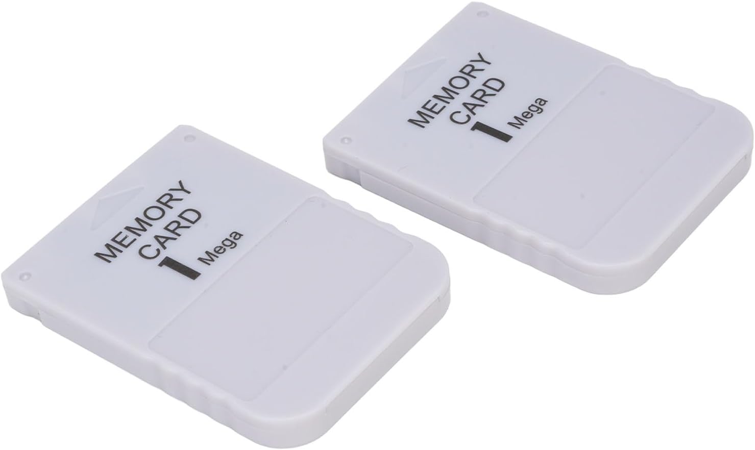 1-mb-speicherkarte, 2er-pack Abs-speicherkarten Für Spielkonsolen, 1 Megabyte Speicher, Schnelle Datenübertragung, Plug-and-play-backup-zubehör Für Retro-gamer (2 Stück)