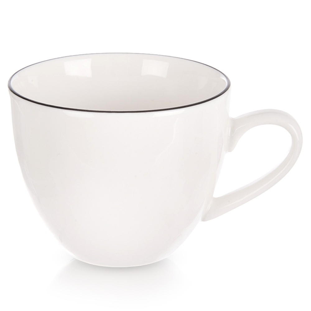 Weiße Decora-porzellan-espressotacke 100 Ml