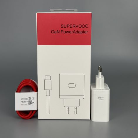 Kompatibel Mit Oppo Und Oneplus 100w Schnellladegerät, Europäischer Standard-schnellladeadapter, Originalset + 1 M Datenkabel.