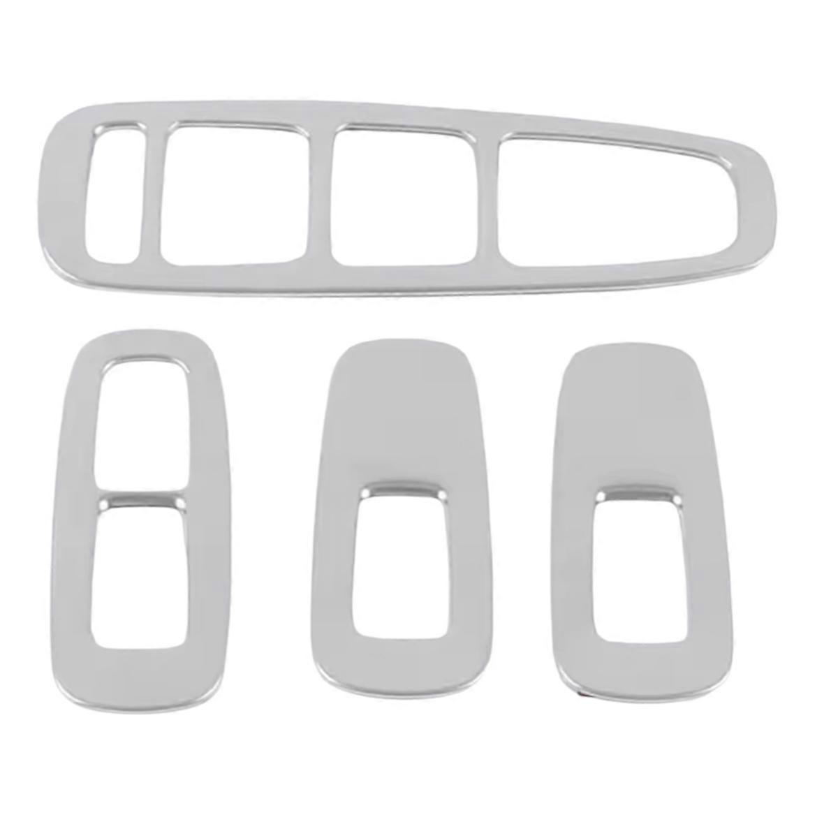Abdeckung Für Fensterheberknopf, Armlehnenverkleidung, Edelstahlzierleiste, Aufkleber Für Linkslenkerfahrzeuge (2020-2023).