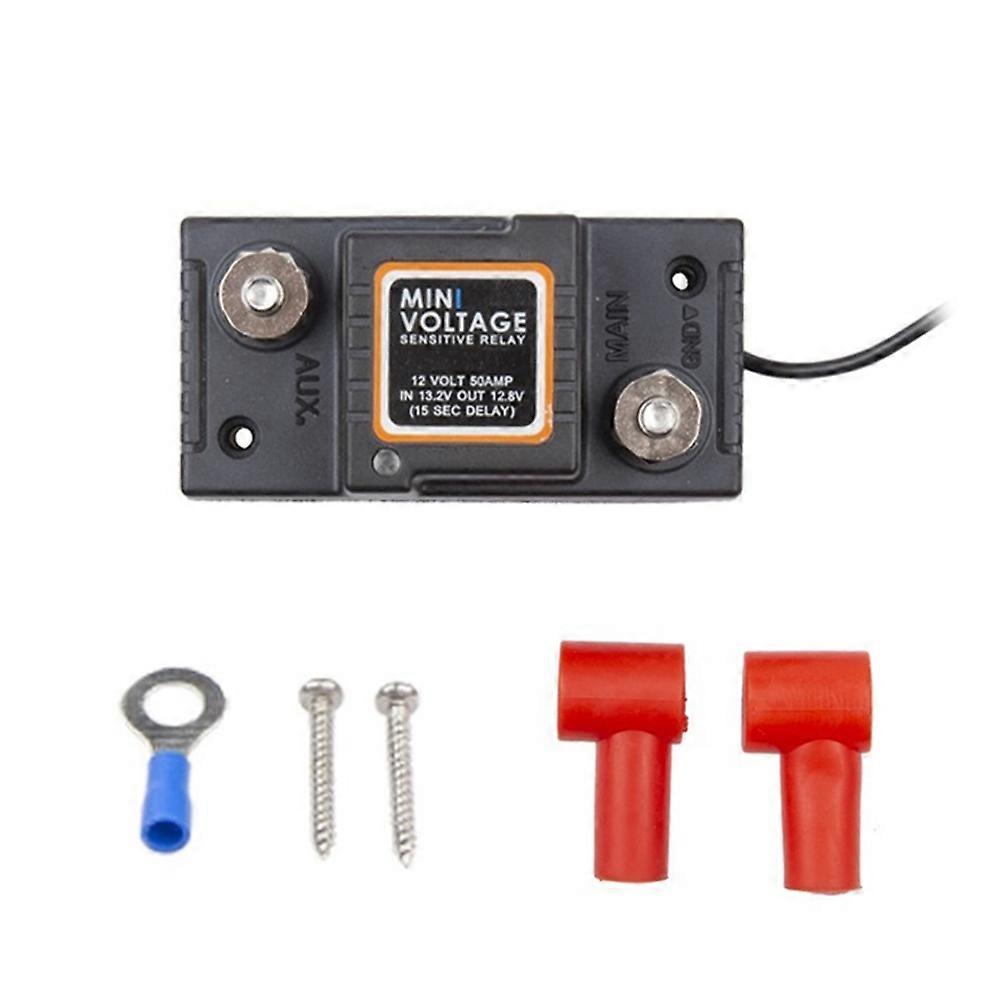 12v Vsr Spannungsrelais Für Autos, Intelligenter Doppelbatterie-controller, Trennschalter, Batterierelais Für Wohnmobile, Boote Und Lkws.