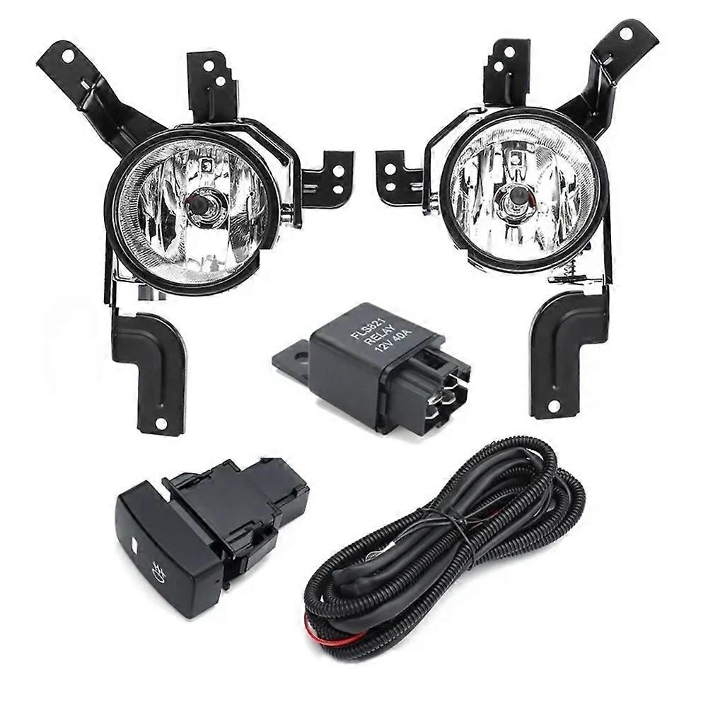 Kompletter Satz Halogen-nebelscheinwerfer Mit Kabelbaum Und Schalter Für Honda Cr-v Crv 2007-2009