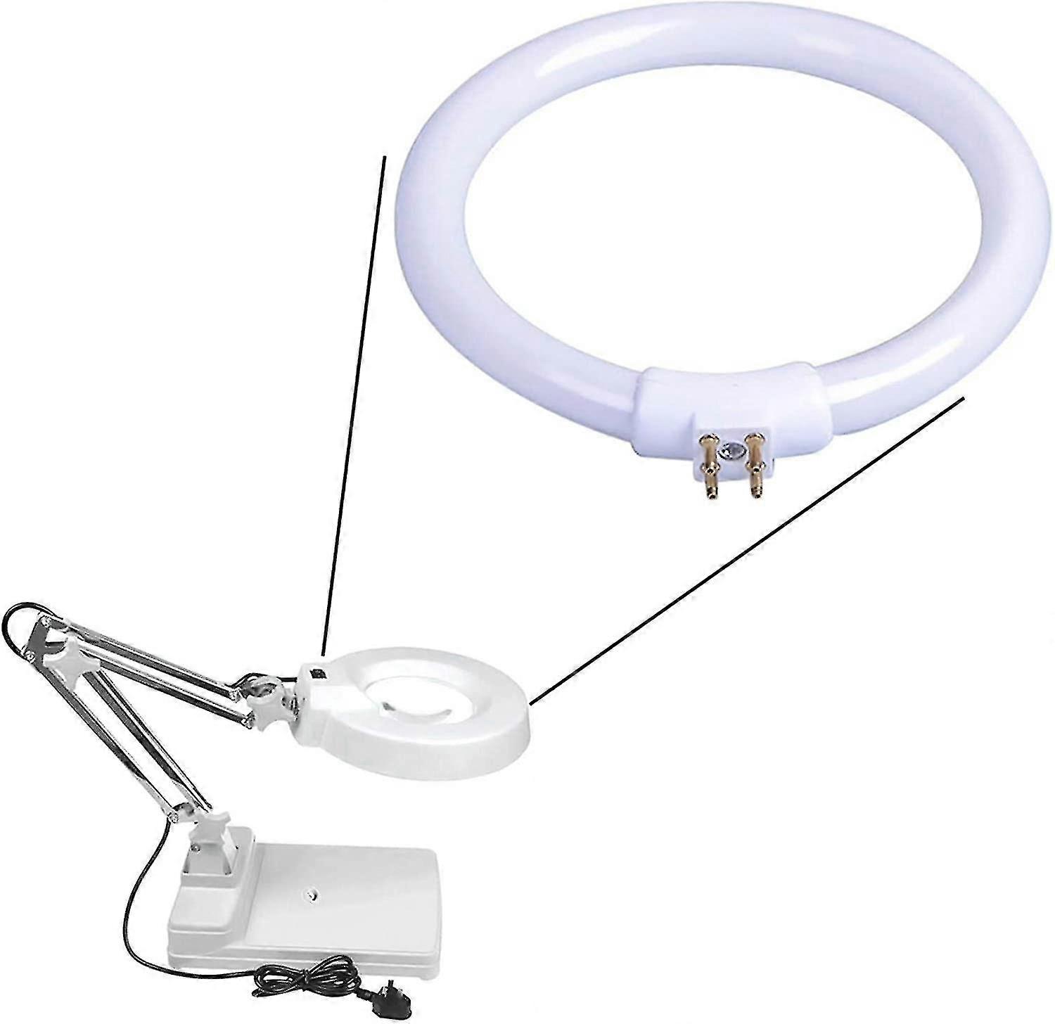 T4 11w 200lm Ringlampe, 110-220v Runde Leuchtstoffröhre Für Garage