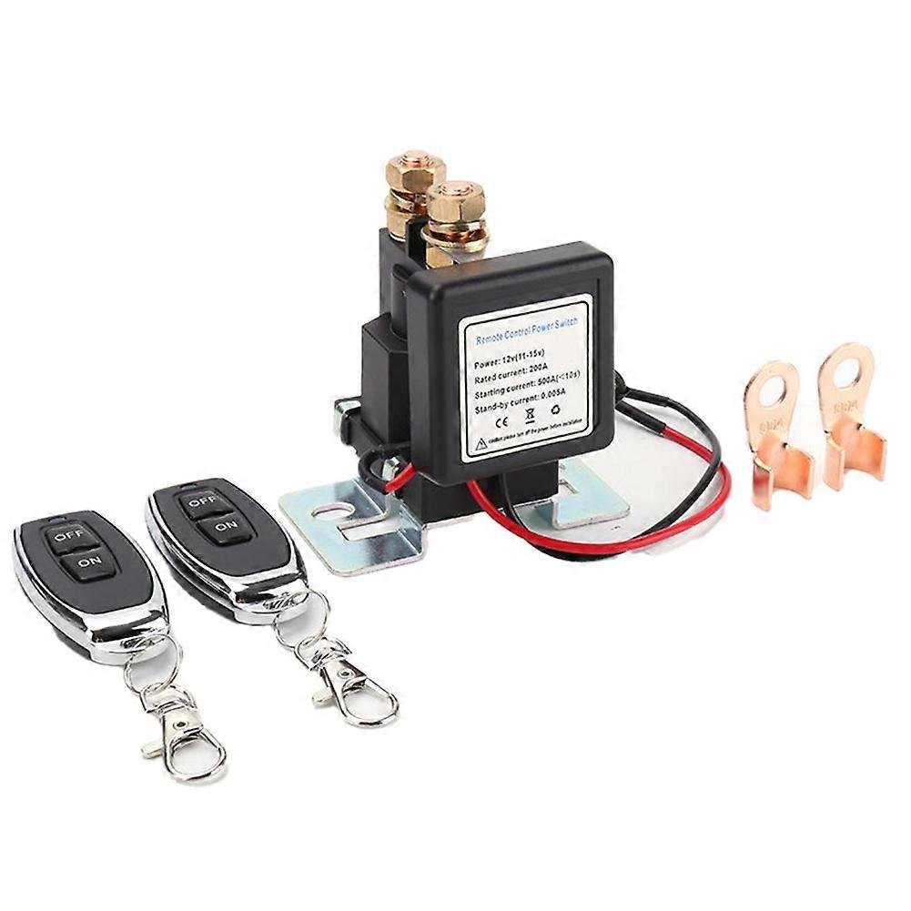 12v 500a Batterietrennrelais, Ferngesteuerter Netzschalter, Schnelltrennschalter, Diebstahlsicherung