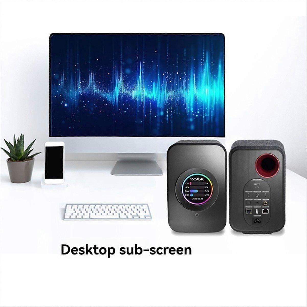 Runder 2,1-zoll-lcd-ips-zweitbildschirm, 480 X 480 Pixel, Usb, Flüssigkeitskühlung
