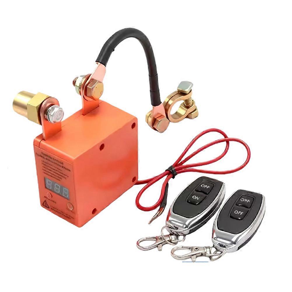 Kabelloser Leitungsschutzschalter Mit Fernbedienung, 12v 240a Batterietrennschalter Mit Led-anzeige Für Auto, Wohnmobil, Quad, Lkw, Boot