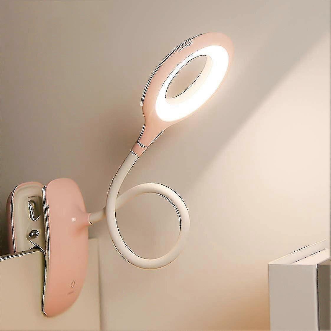 Led-klemmleuchte Mit Einstellbarer Helligkeit Und Augenschutz Zum Lesen Am Bett
