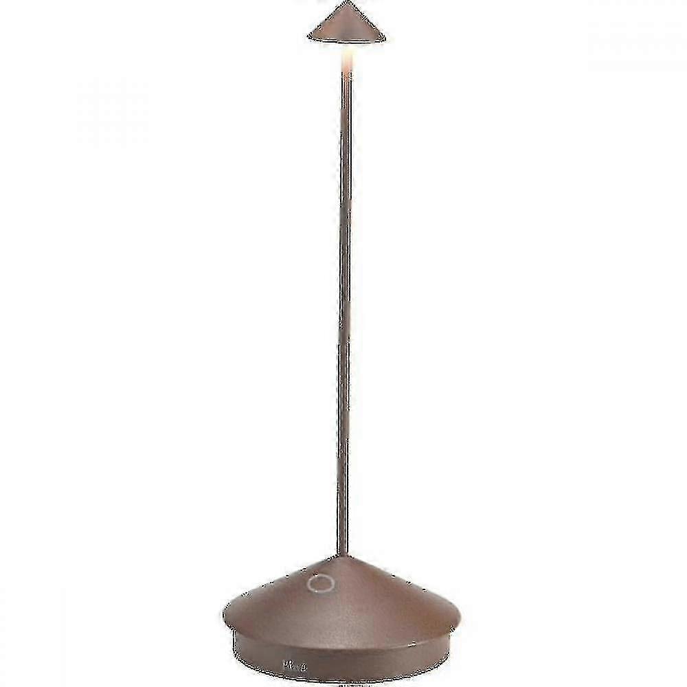 Led-tischleuchte Aus Aluminium, Schutzart Ip54, Geeignet Für Den Innen- Und Außenbereich, 29 Cm Hoch