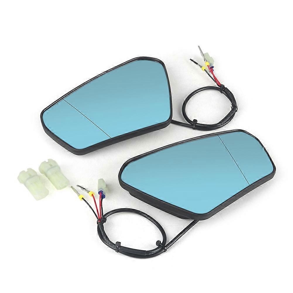 Hochauflösender Innenrückspiegel Mit Blinkern Für Honda Gold Wing Tour Dct Airbag Motorrad 18-25 (blau)