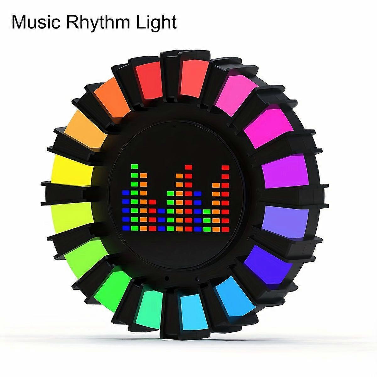 Rgb-led-musikspektrum-licht, Stimmungsleuchte Mit Soundsteuerung, Tischdekoration Für Gaming, Partys, Ktv, Geschenk Für Den Freund