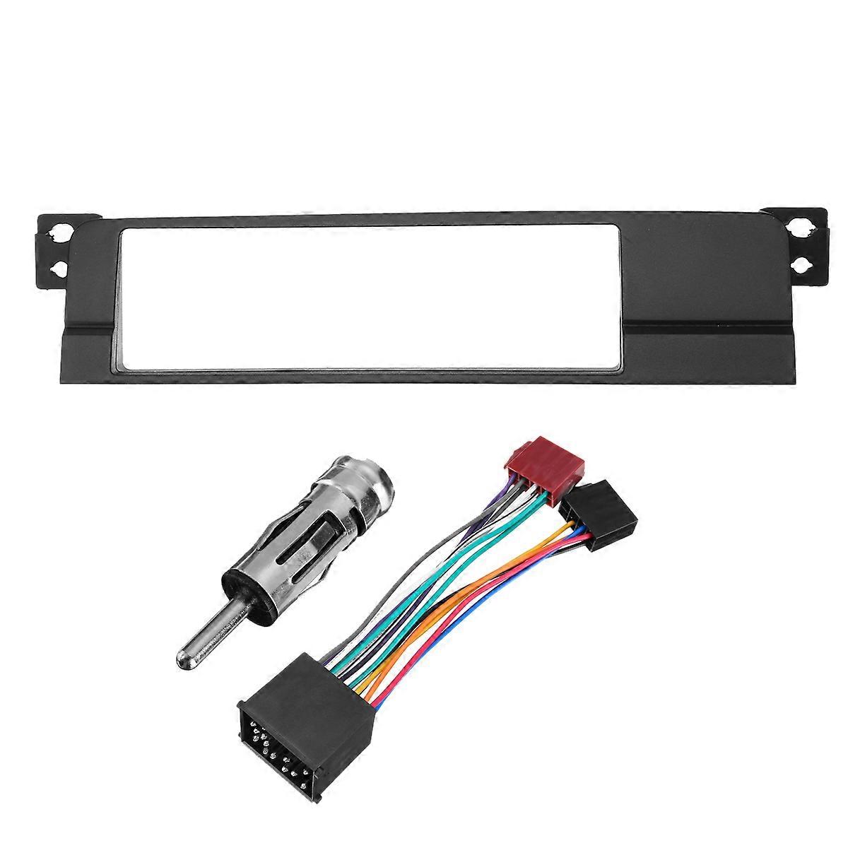 Einbausatz Für 1-din-autoradio (cd/dvd) Kompatibel Mit Bmw 3er E46 (1998-2005)