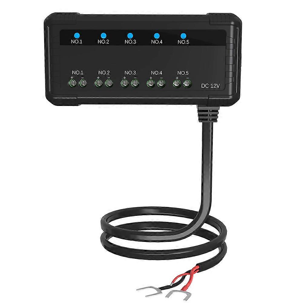Universeller 12-v-kfz-sicherungshalter, 5-facher Schutz, 20-a-sicherung Für Motorräder, Led-anzeige