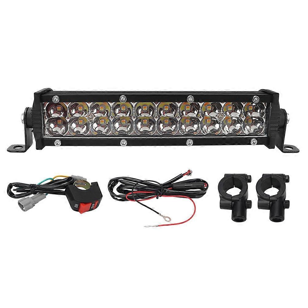 Hochleistungs-led-scheinwerferset Mit Montagehalterung, Schalter Und Verkabelung Für Yamaha-, Honda- Und Kawasaki-offroad-motorräder