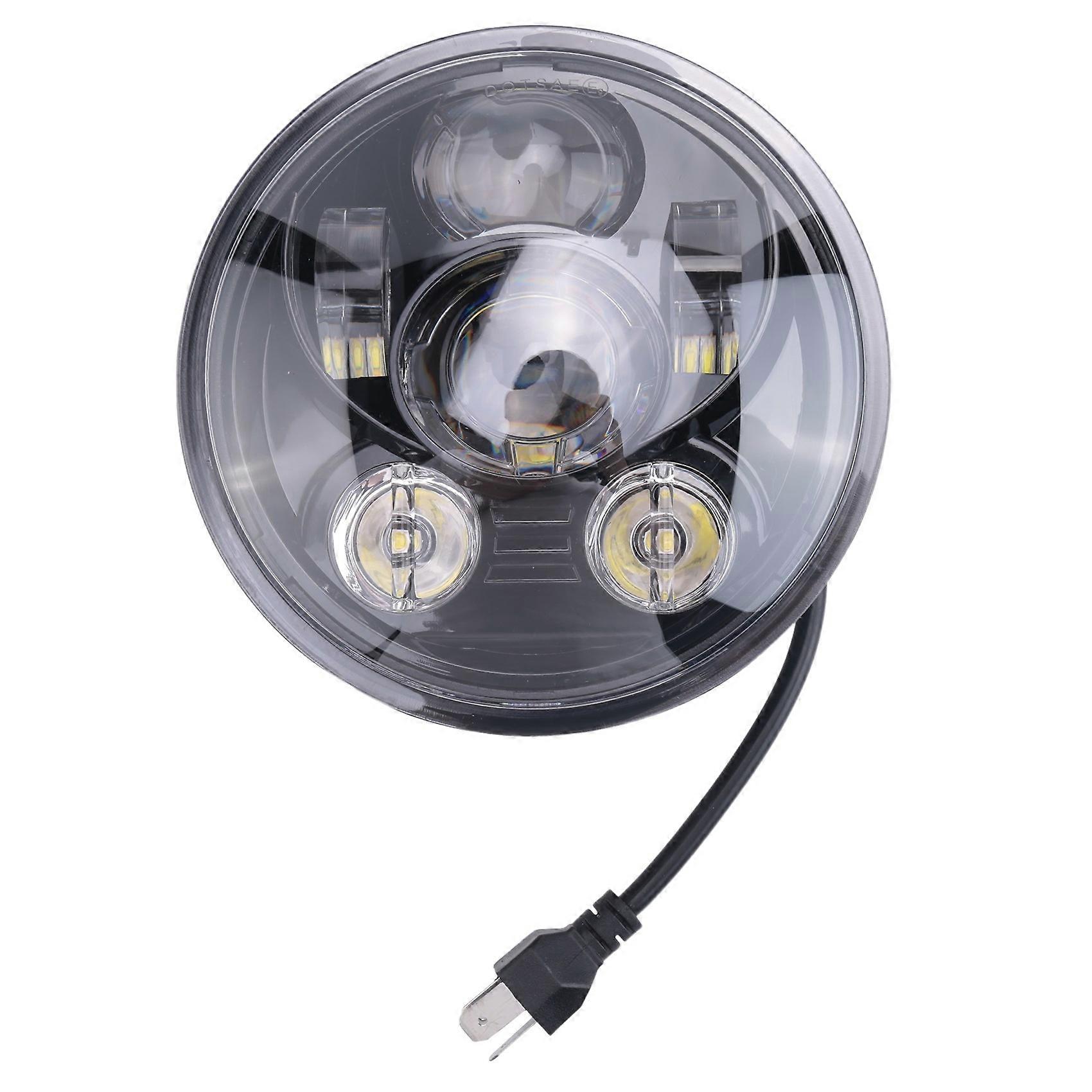 5,75-zoll-led-motorradscheinwerfer Mit Fern-/abblendlicht Für Harley Sportster 1200 883 Touring Scrambler Triple