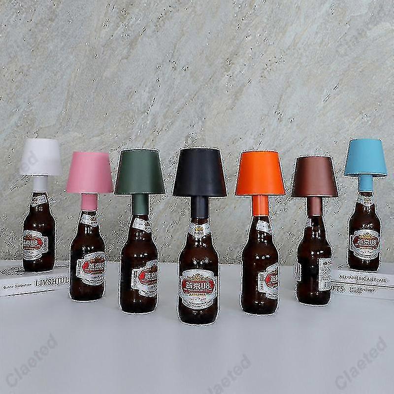 Led-tischleuchte In Form Einer Weinflasche Mit Usb-ladefunktion, Ideal Für Bars Und Cafés.