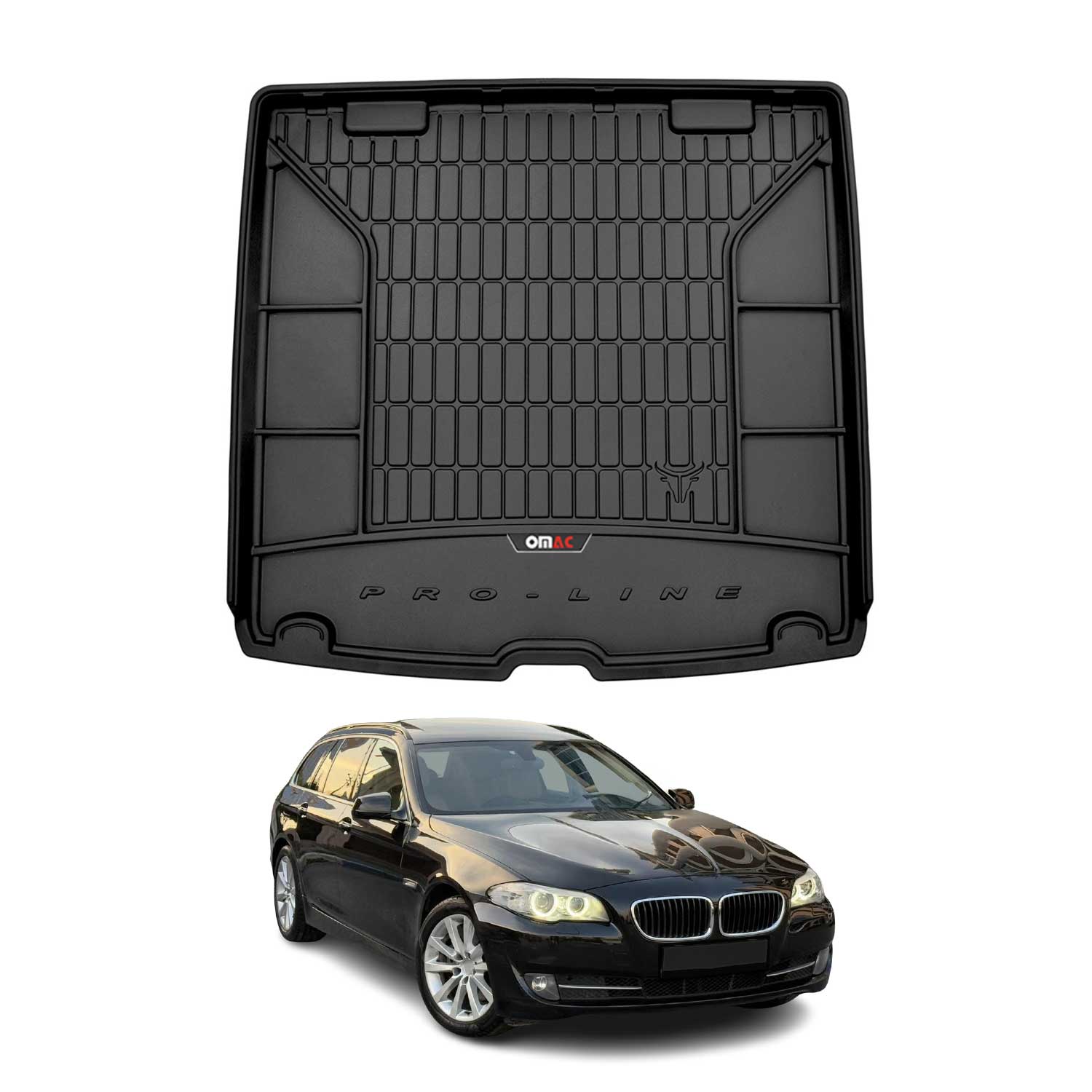 Omac Gummi Kofferraumwanne Für Bmw 5er Touring F11 2009-2017 Tpe Laderaumwanne