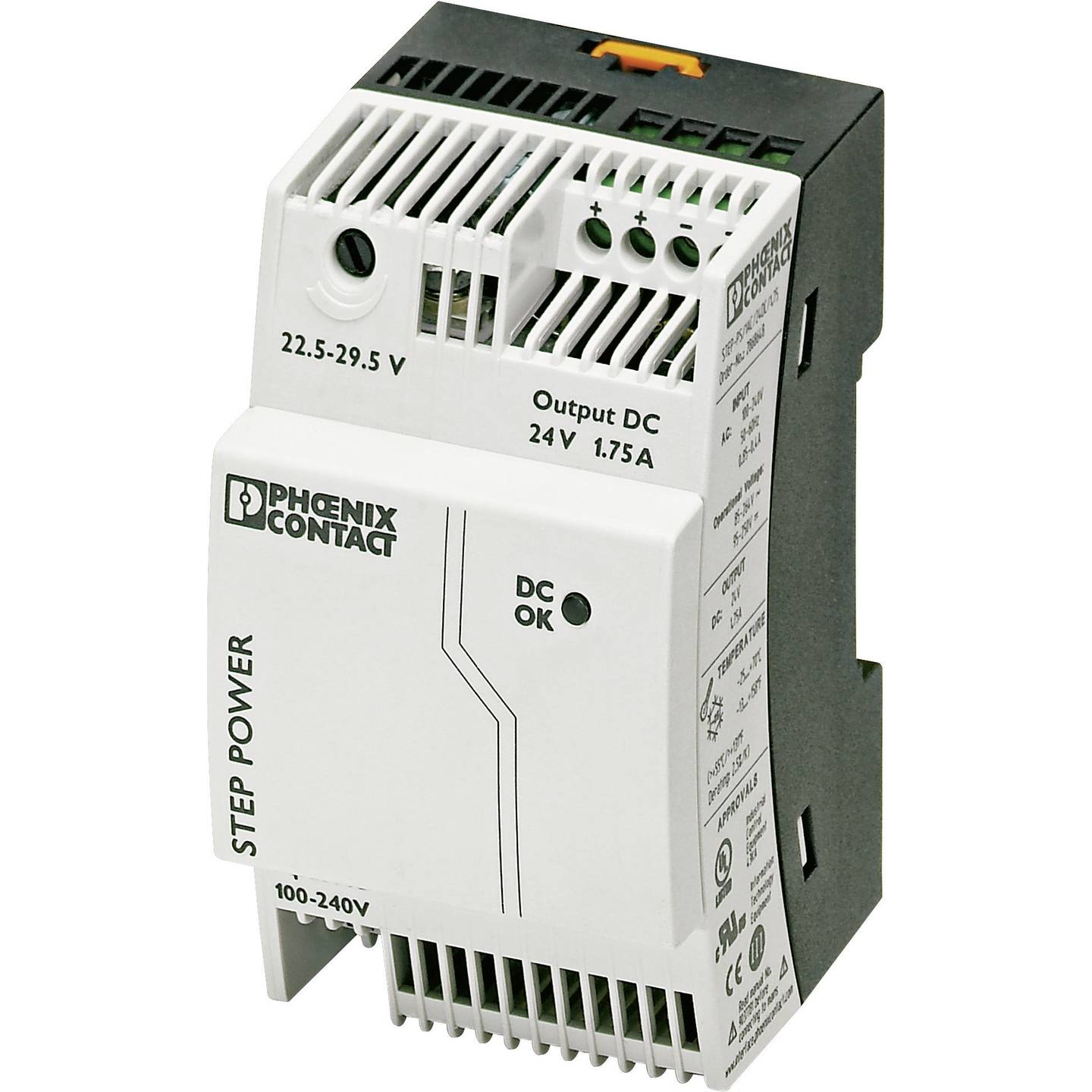 [neuwertig] B-ware Phoenix Contact Hutschienen-netzteil Schaltnetzteil 24v Dc 1.9a 42w Ip20 1x