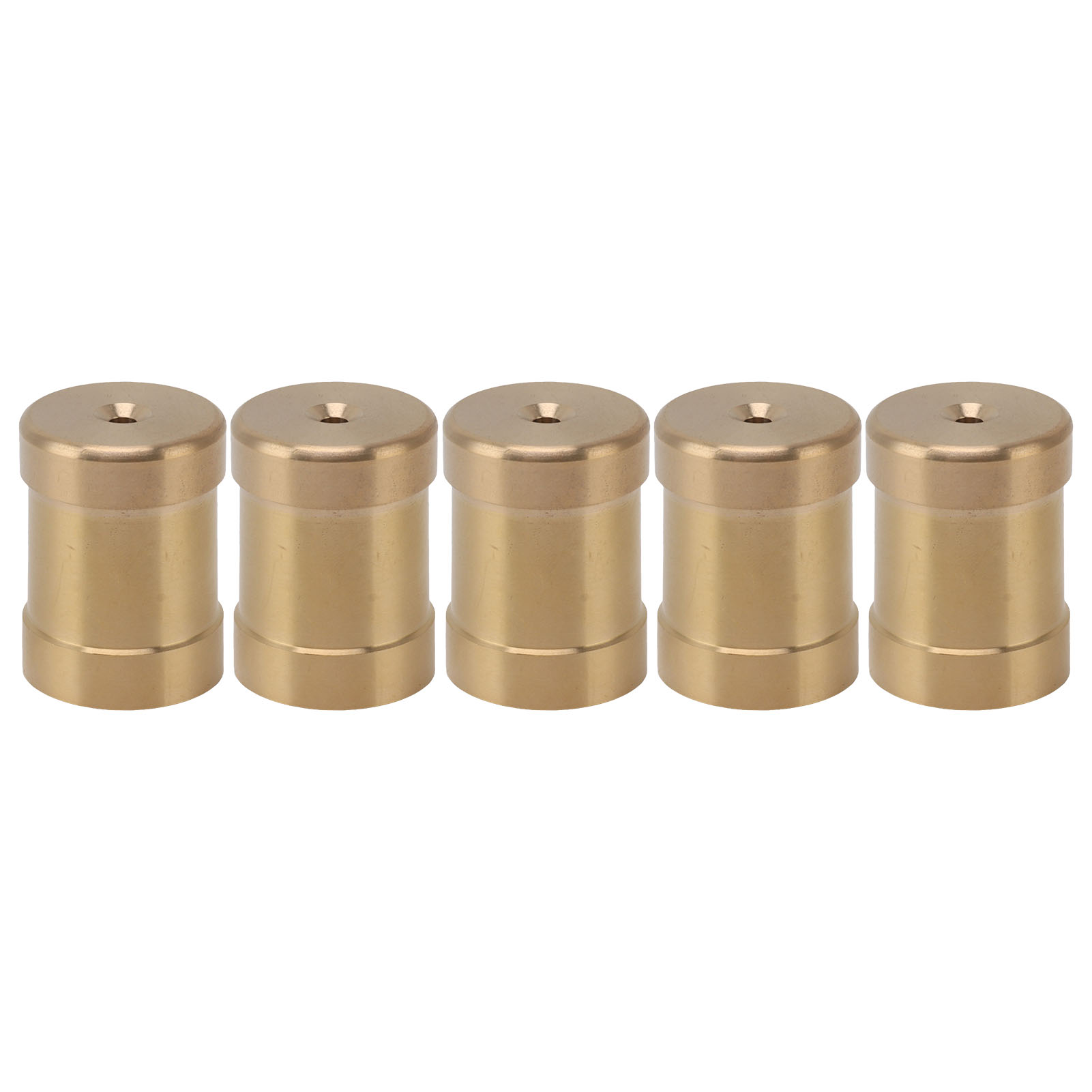 Set Mit 5 Kupfer-sprühdüsen Für Rasenflächen, Flachkopf, G3/4"-innengewinde, Für Die Gartengestaltung Im Außenbereich
