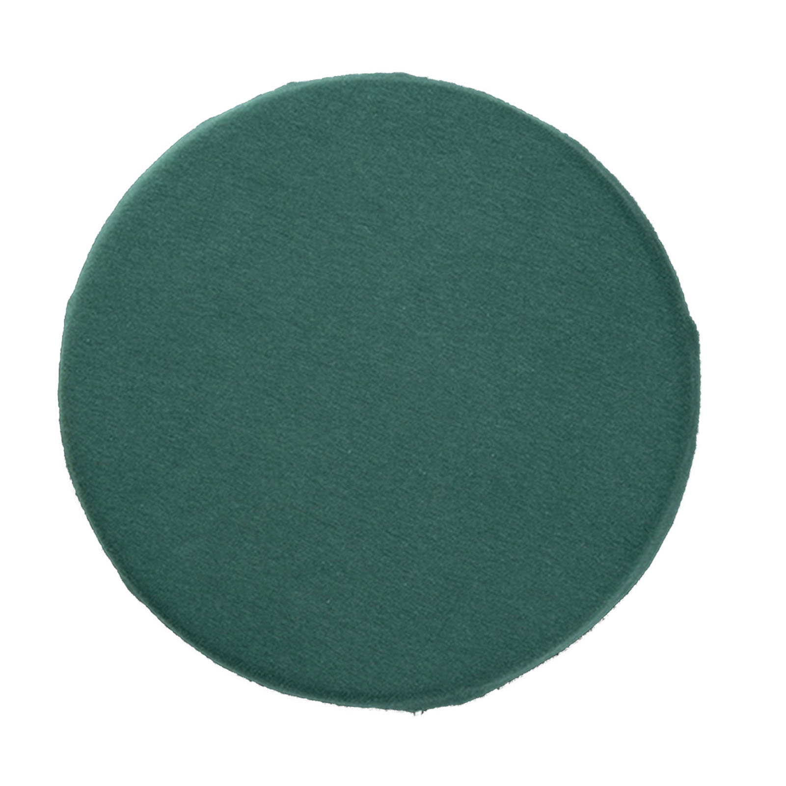 Runder Pouf/kissen, Abnehmbar Und Waschbar, Bequem, Aus Memory-schaum, Grün, 45 X 45 X 4,5 Cm / 17,7 X 17,7 X 1,8 Zoll