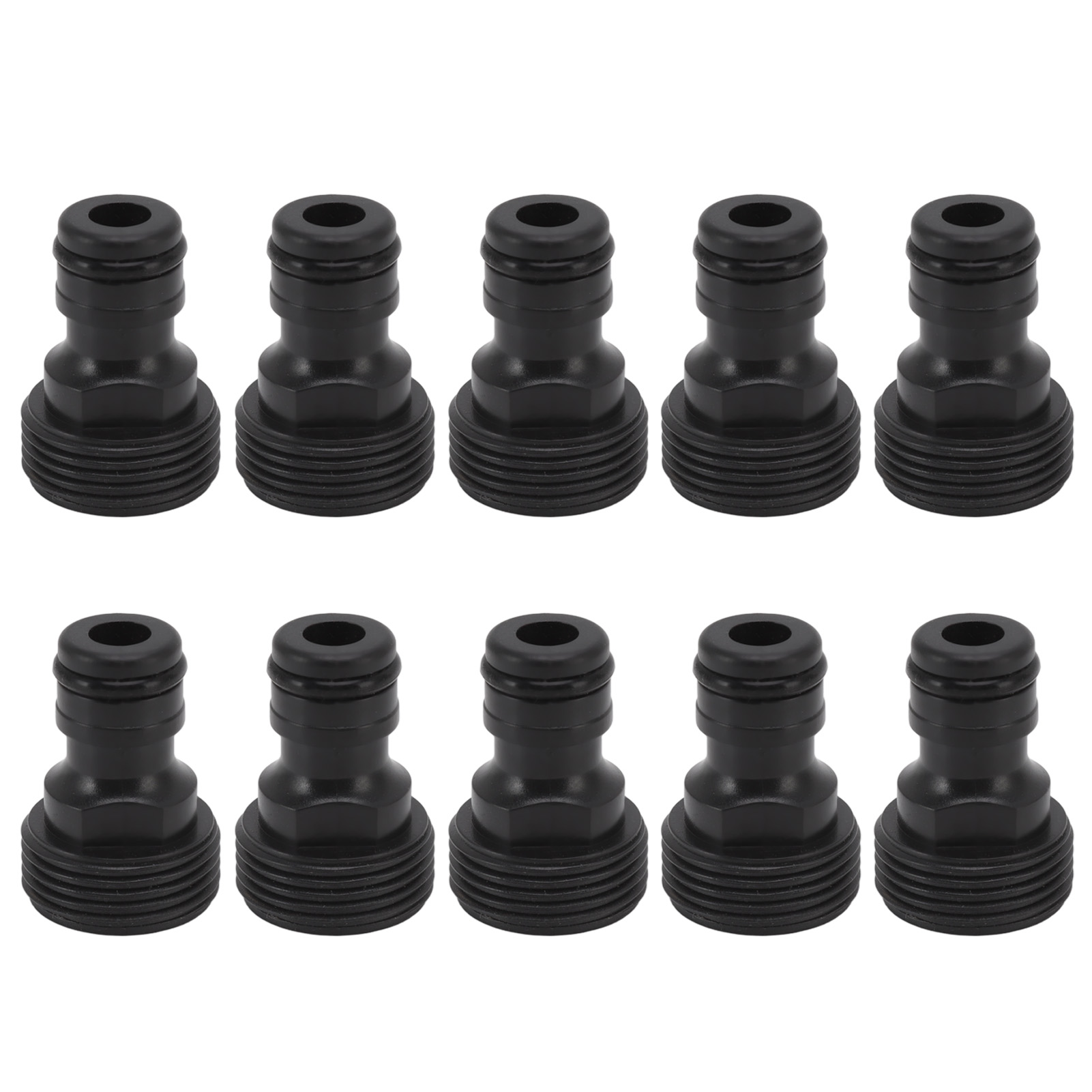 Packung Mit 10 G3/4 25 Mm Schnellkupplungen Für Wasserhähne, Aus Kunststoff.