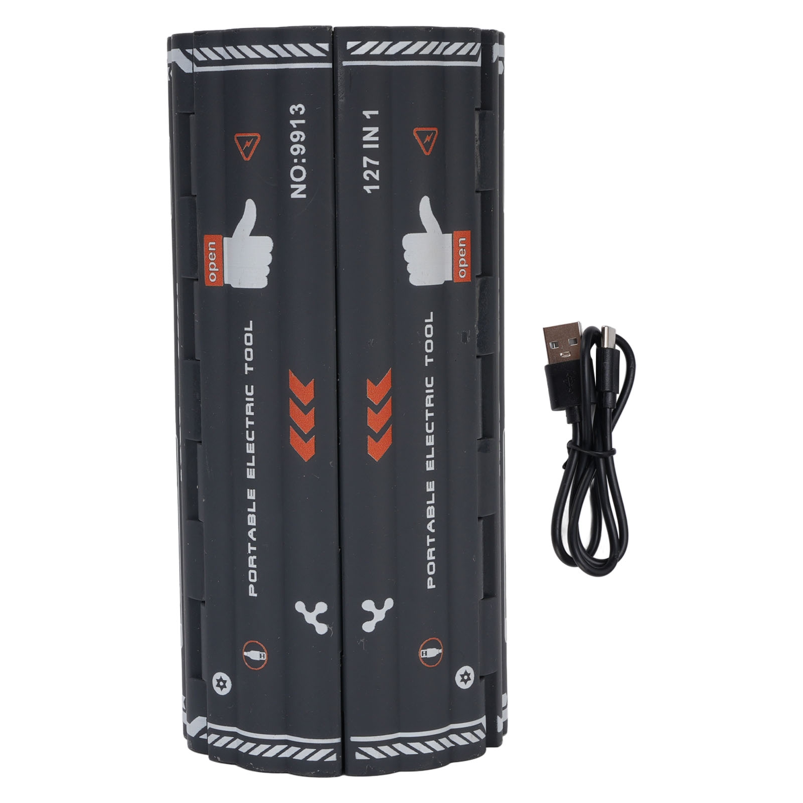 127-in-1 Akku-elektroschrauber-set Mit Aufbewahrungskoffer Für Elektronische Geräte (telefon, Kamera, Laptop)
