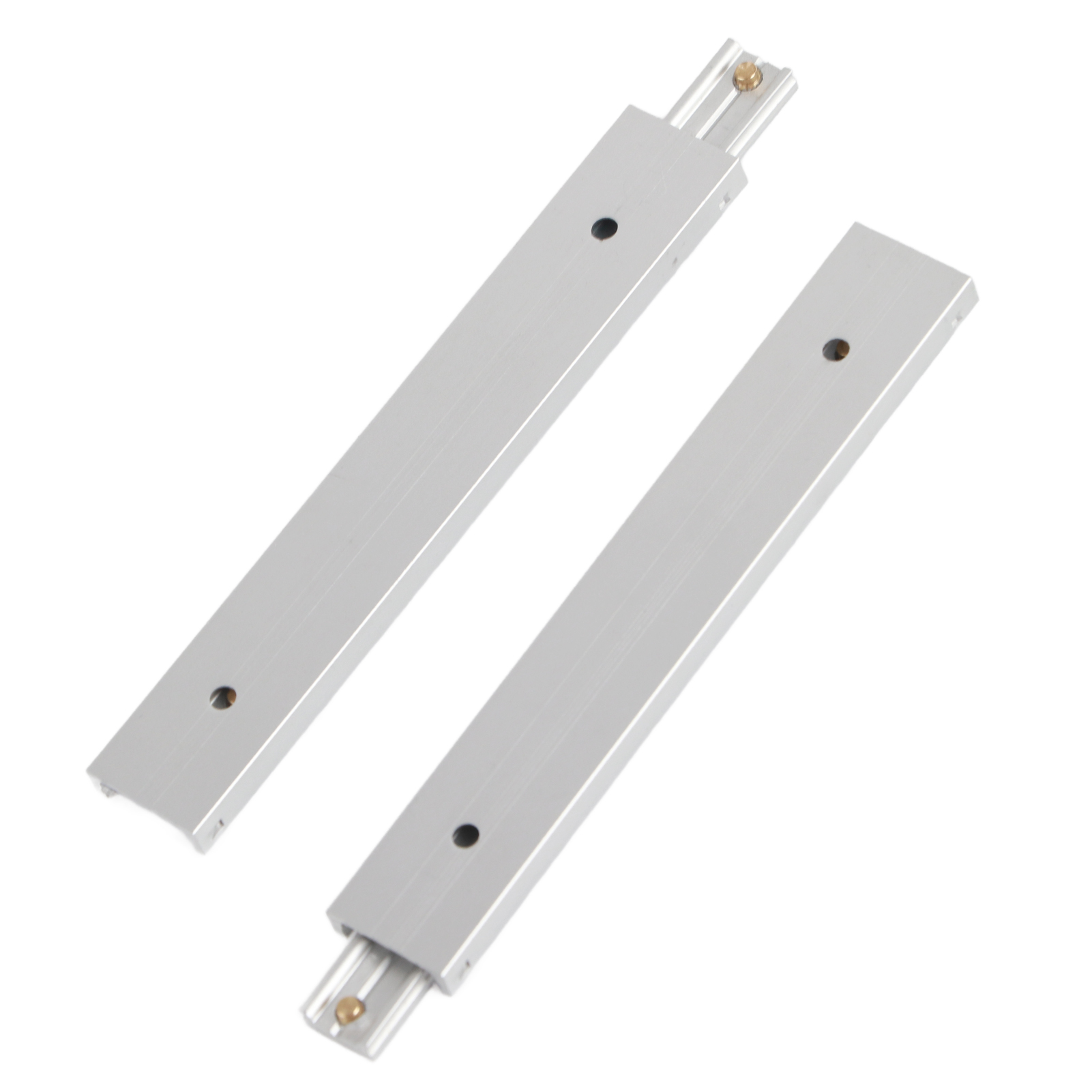 Set Mit 2 Mini-schubladen- Und Schrankschienen Aus Aluminiumlegierung, Leichtgängig Und Langlebig (100 Mm)