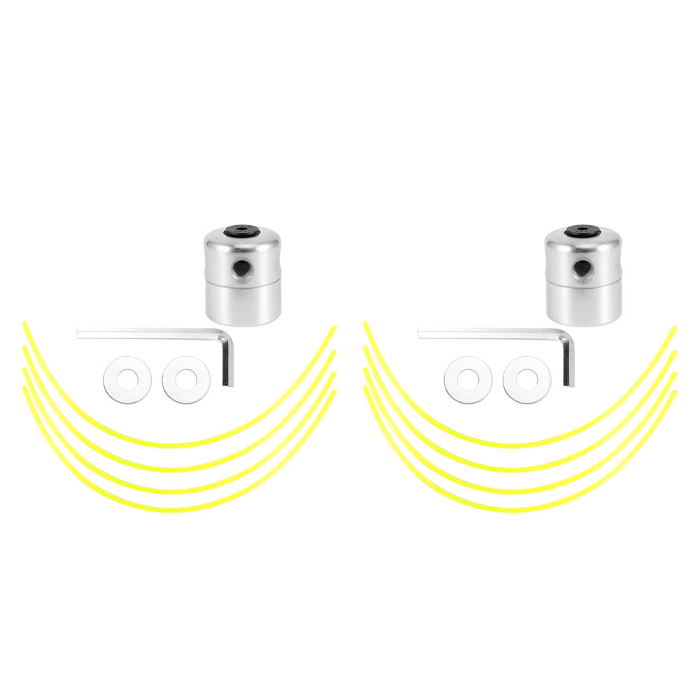 Set Mit 2 Trimmer- Und Freischneiderköpfen Mit Draht - Gartenwerkzeug