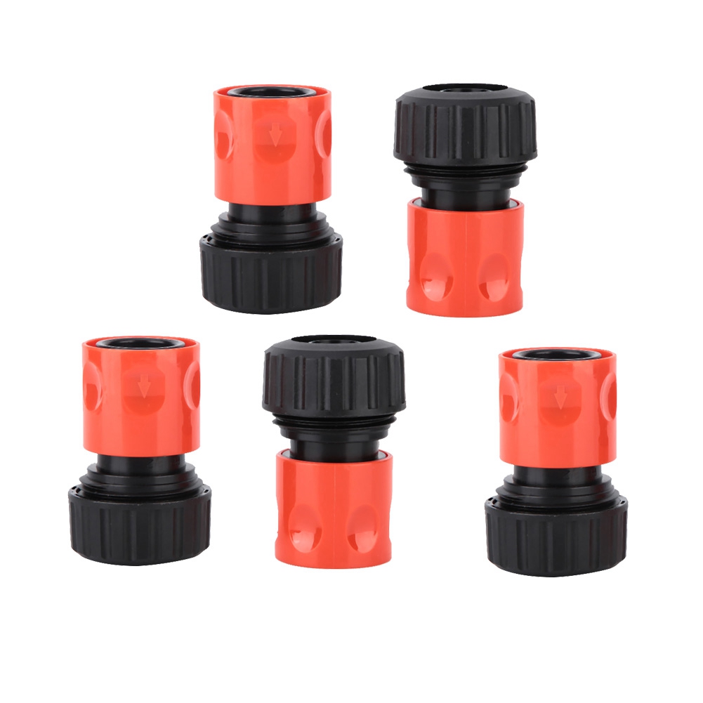 Packung Mit 5 3/4"-schnellkupplungen Für Gartenschläuche, Wasserschlauchadapter, Für Den Haus- Und Gartengebrauch.