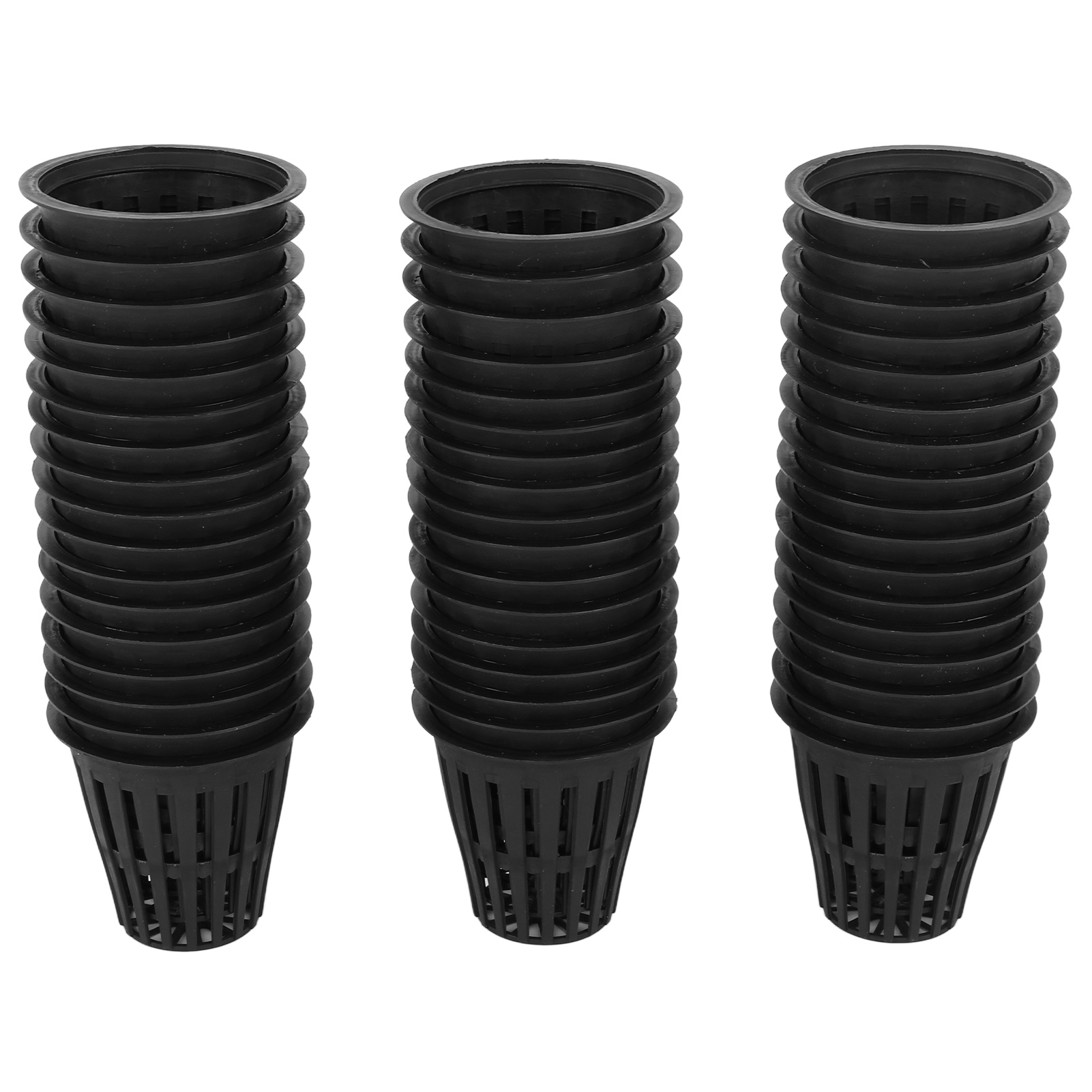 Packung Mit 50 Leichten Und Preisgünstigen 5 Cm (2 Zoll) Großen Hydrokulturtöpfen Aus Kunststoff Für Pflanzen.