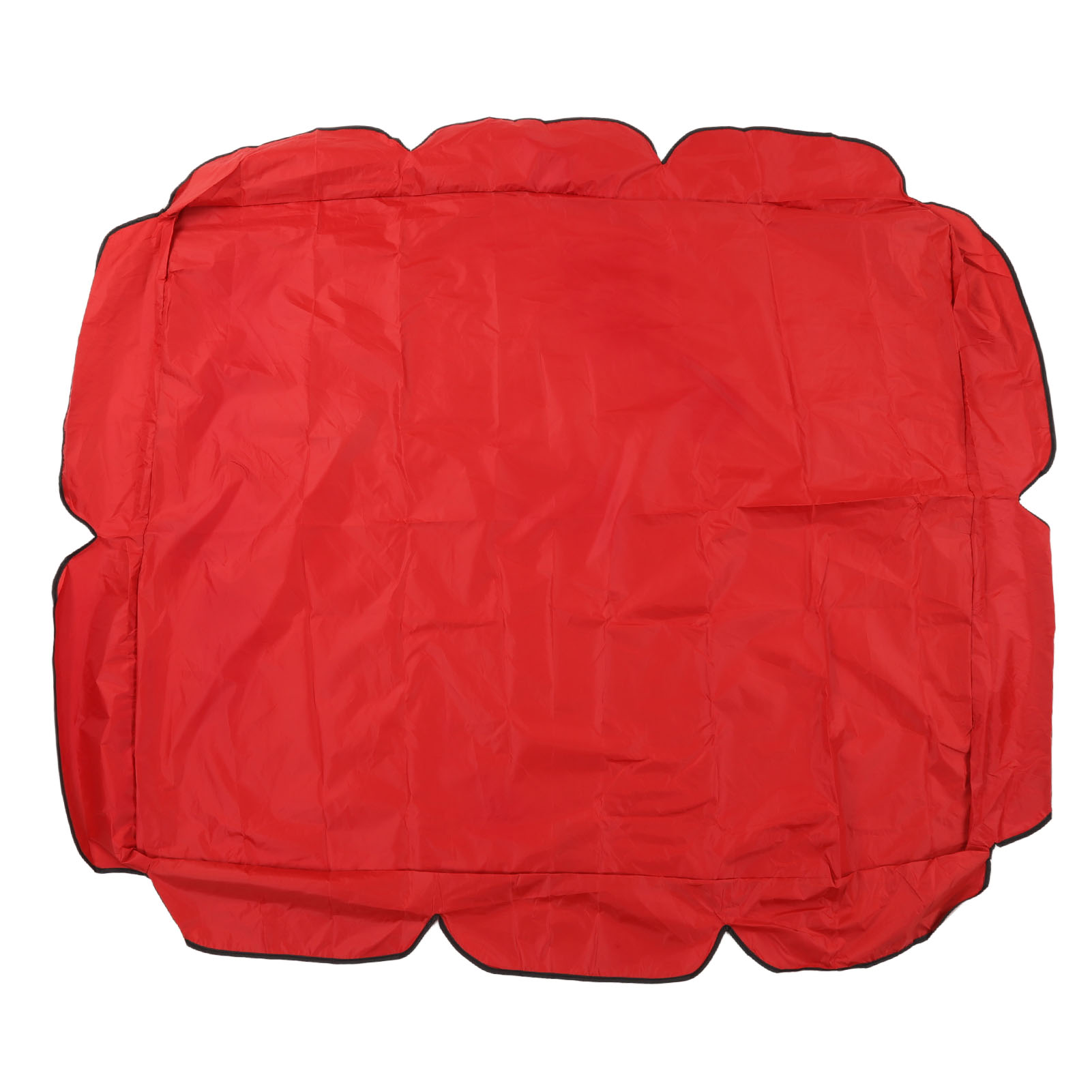 Silbernes Schaukeldach Aus Oxford-gewebe, Wasserdicht Und Uv-beständig, Für Garten- Oder Terrassenstühle, 142 X 120 X 18 Cm, Rot