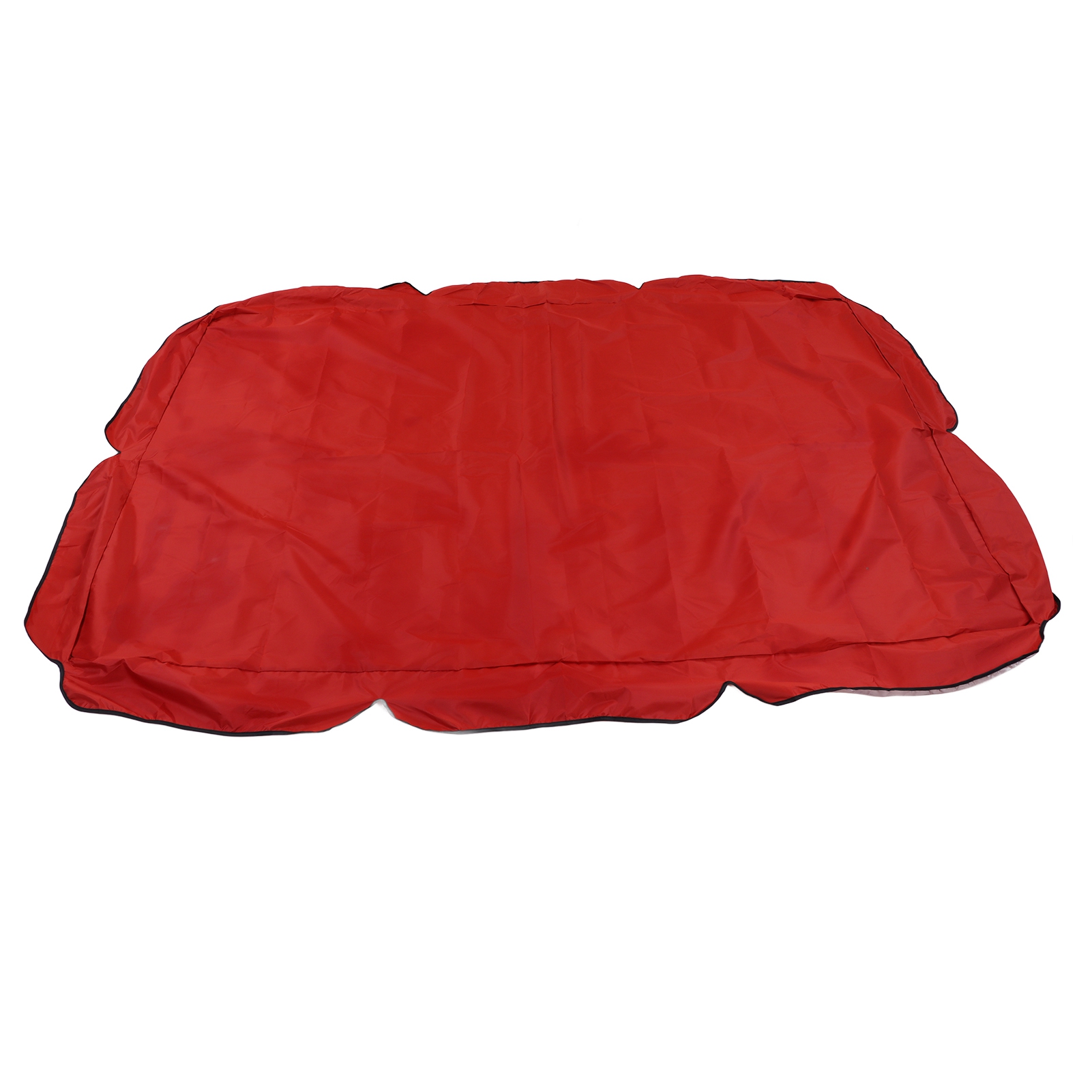 Wasserabweisendes Silbernes Oxford-gewebe Für Gartenschaukeln, Gartenaccessoire Zum Sonnenschutz (rot).
