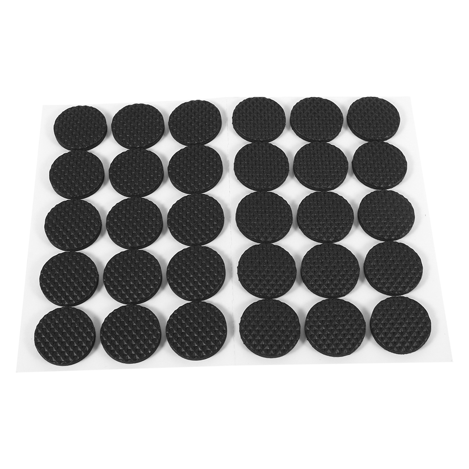 Packung Mit 30 Schwarzen, Rutschfesten Schutzpads Und Aufklebern Für Möbel, Sofas, Tische Und Stühle.