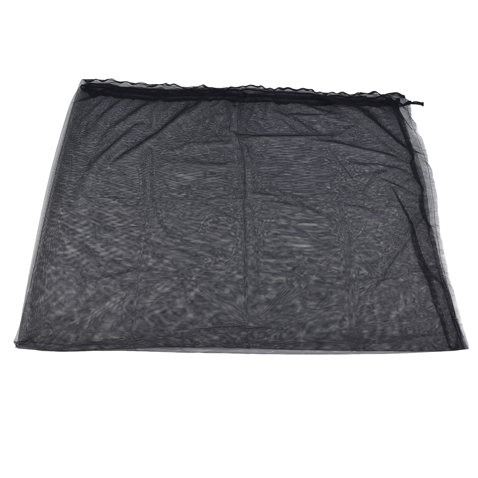 1,5 X 1 M (4,9 X 3,3 Ft) Garten-pflanzenabdeckung Mit Kordelzug, Wiederverwendbar, Umweltfreundliches Schutznetz Für Obstbäume, Schwarz