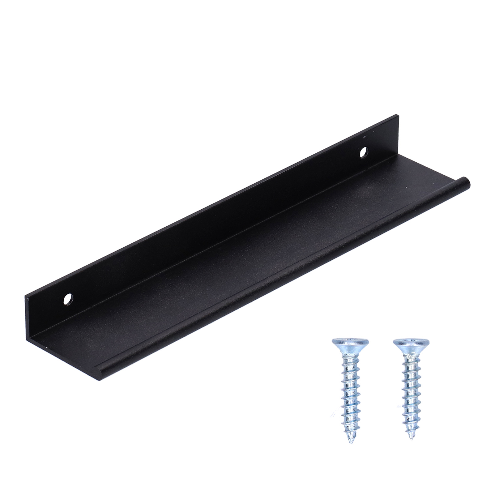 Dicker Schubladengriff Aus Aluminiumlegierung Für Schrank-/garderobentüren, Modell Home160, Schwarz
