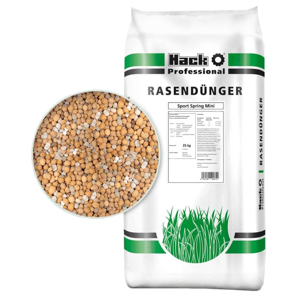 Hack Profi Rasendünger Sport Spring Mini Langzeitdünger Golfplatz